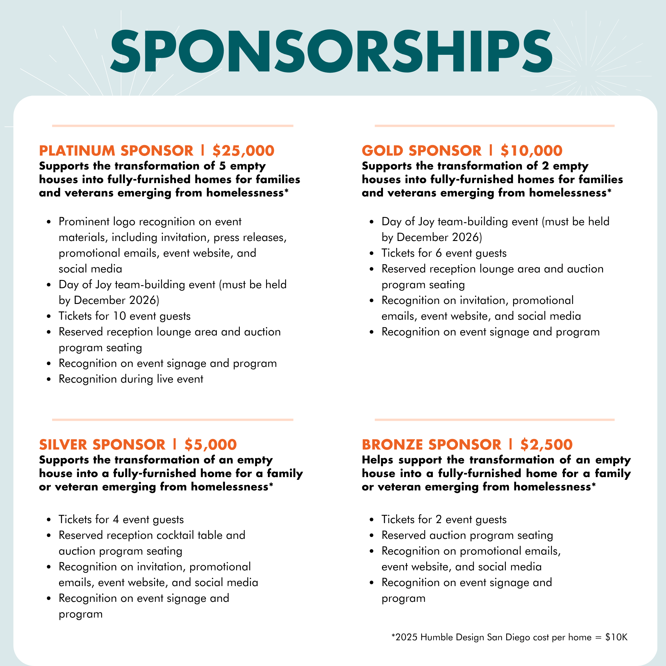 SAN Sponsor Info